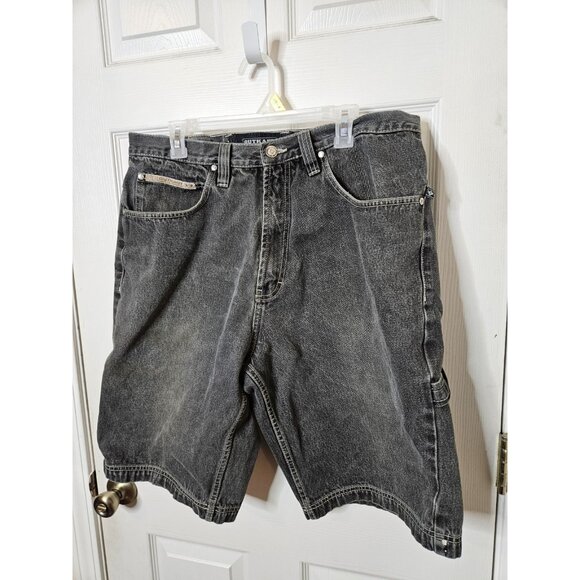 Vintage Y2K Outkast Clothing 38x12 Baggy Denim Shorts Hip Hop VTG 90s Andre 3000 - Picture 4 of 8